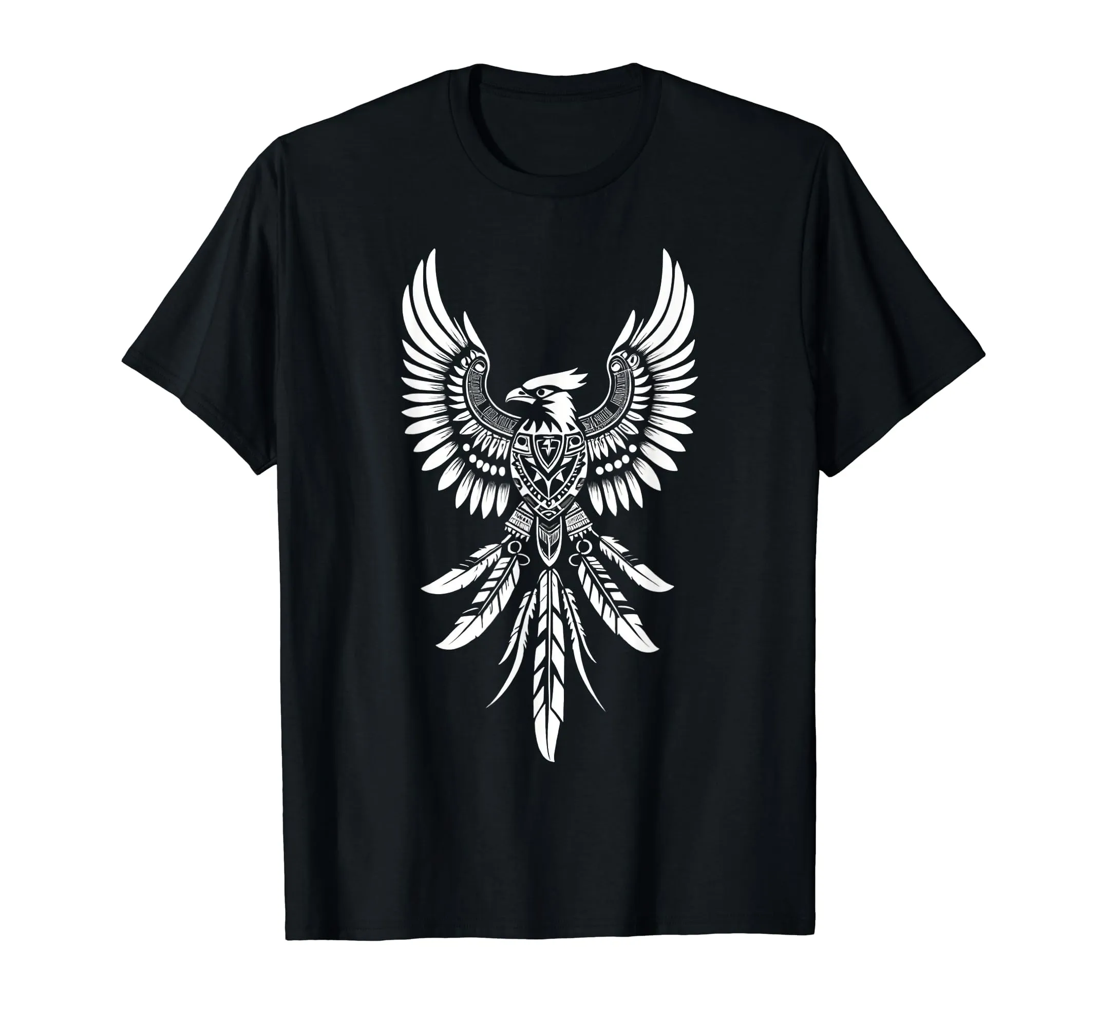 Thunderbird Native American Tribal Art T-Shirt - Lightweight, Classic Fit, Unique Design