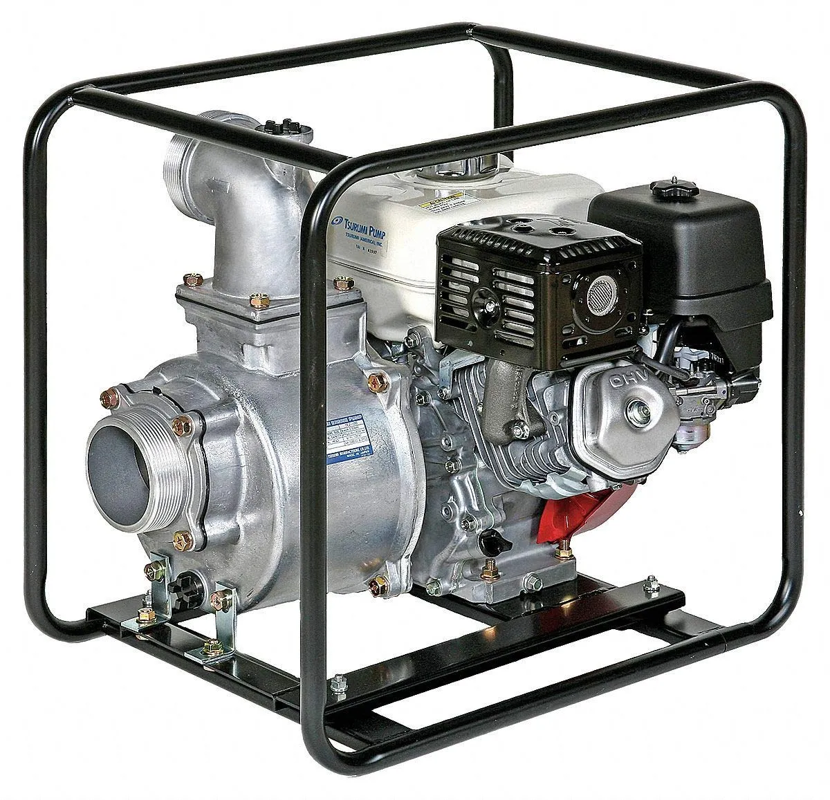 Tsurumi 4 HP Engine Driven Centrifugal Pump TE3-50HA for Efficient Water Removal