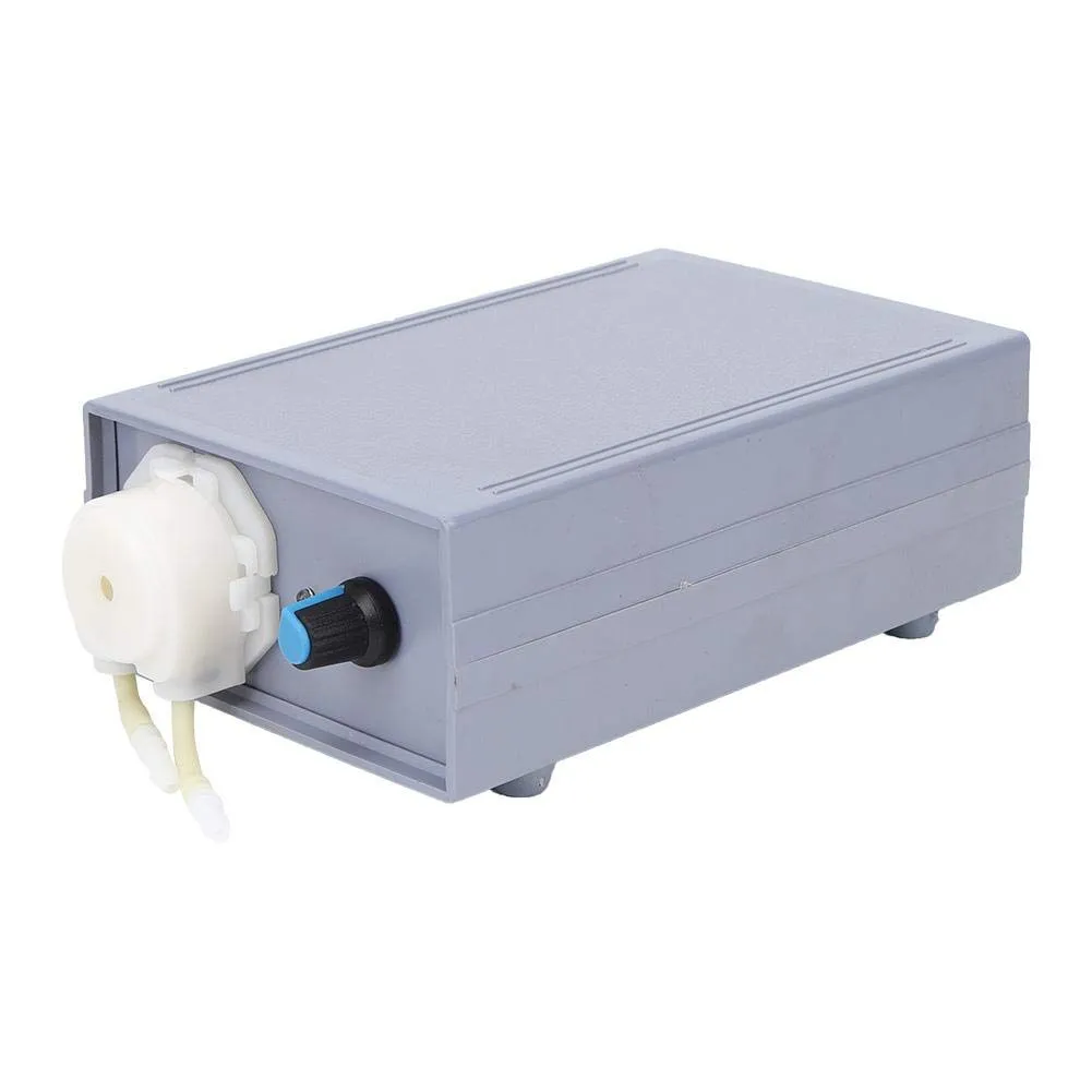 YWBL-WH Waterproof Adjustable Peristaltic Liquid Pump - 0.1ml-250ml/min, US Plug AC100-240V